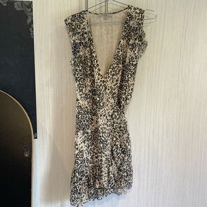 ALLSAINTS mini wrap dress worn twice